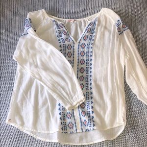 Long sleeve blouse